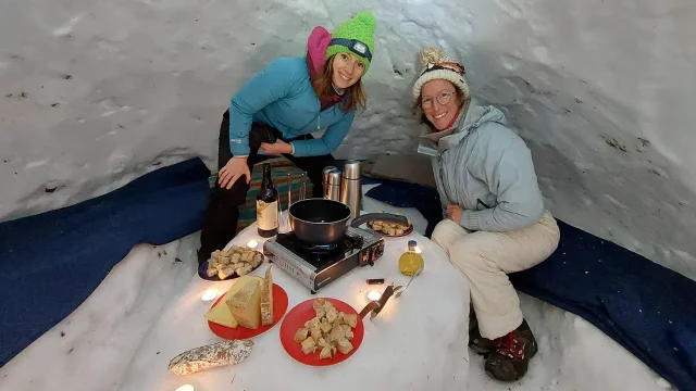 Fondue En Igloo Chartreuse